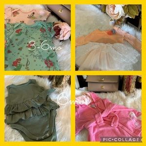 Baby girl, clothes 3 to 6 months